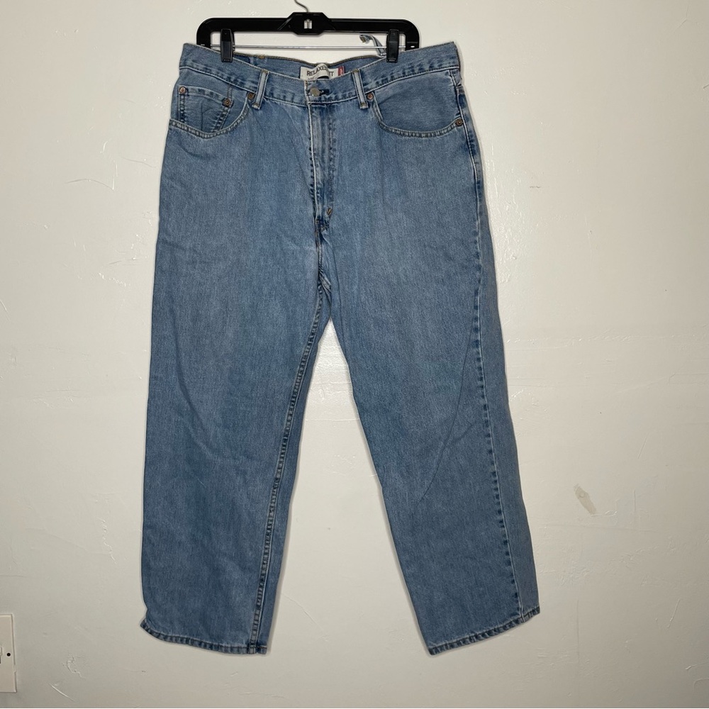 LEVIS 550 LIGHT WASH 100% COTTON STRAIGHT FIT JEANS 38/29